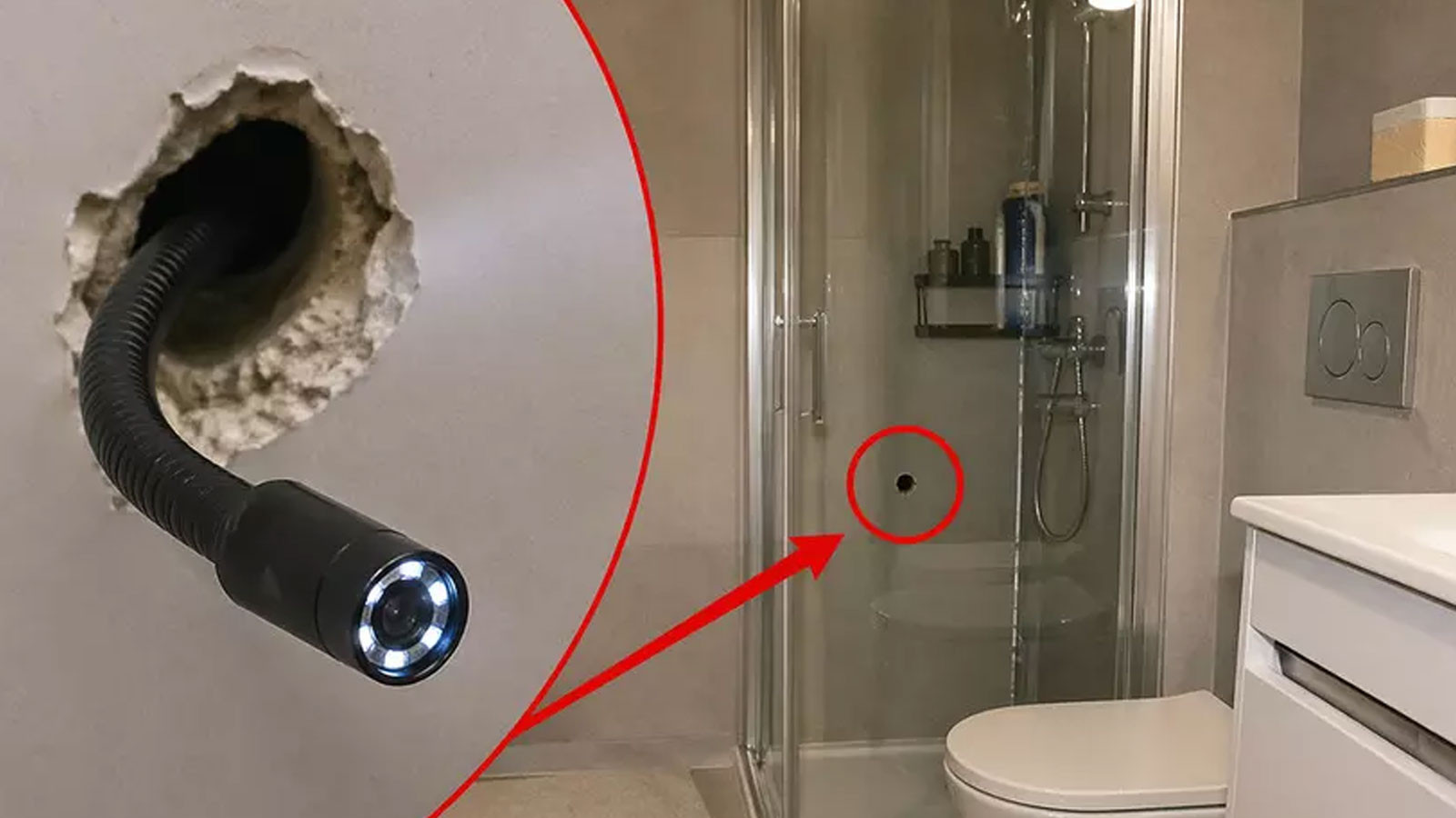 Zonguldak bu sapık komşuyu konuşuyor! Banyoya delik açıp “yılan kamera” yerleştirmiş