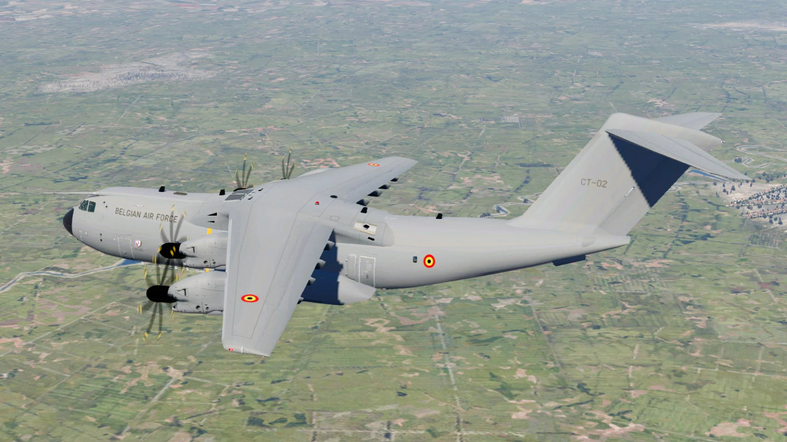 Belçika’ya ait askeri uçağa uçuş sırasında ateş açıldı