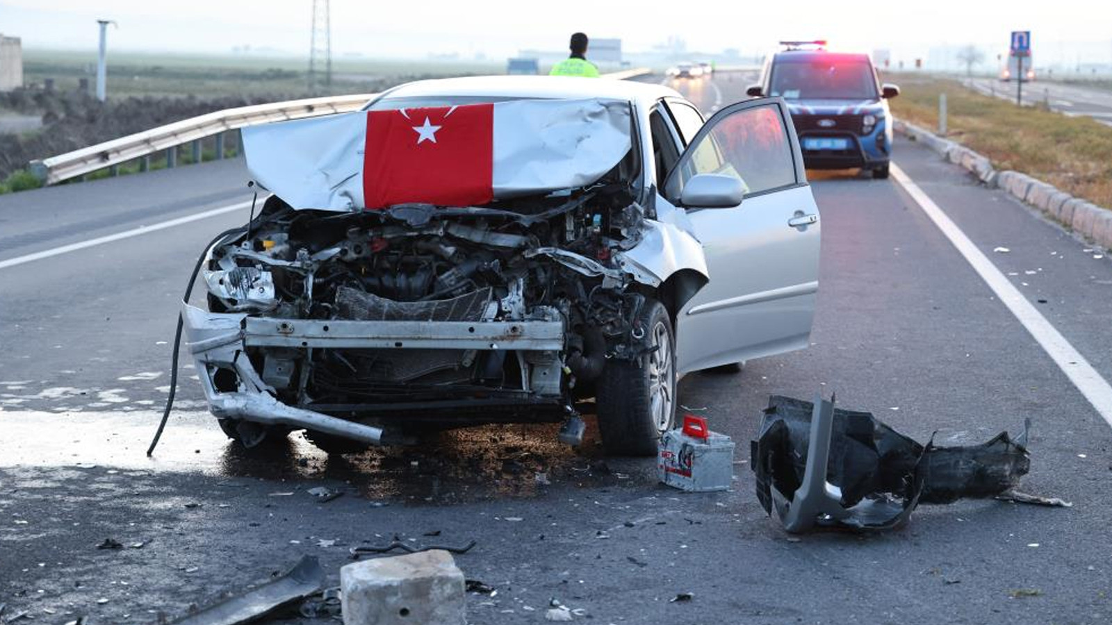 Hacca gitmek için yola çıkmıştı: Kazada hayatını kaybetti