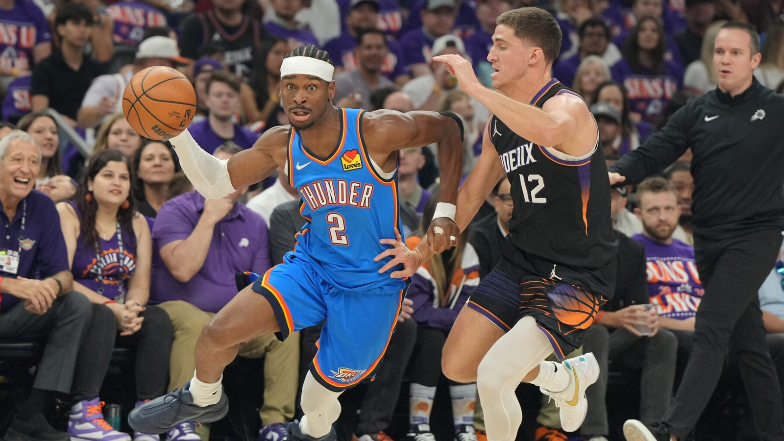 NBA play-off'larında Thunder, Suns'ı yenerek seriyi 3-0 yaptı