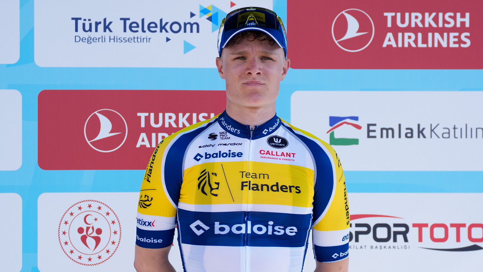 61. Cumhurbaşkanlığı Türkiye Bisiklet Turu'nun 2. etabını da Tom Crabbe ilk sırada bitirdi