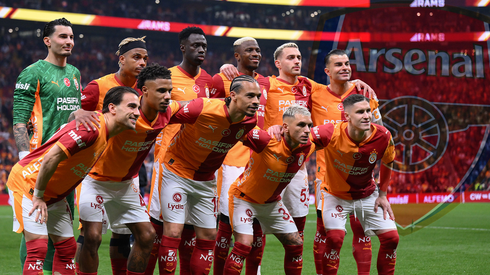 Arsenal, Galatasaray'dan üç yıldızı derbide takip etti: Dursun Özbek'le görüşme gerçekleşti