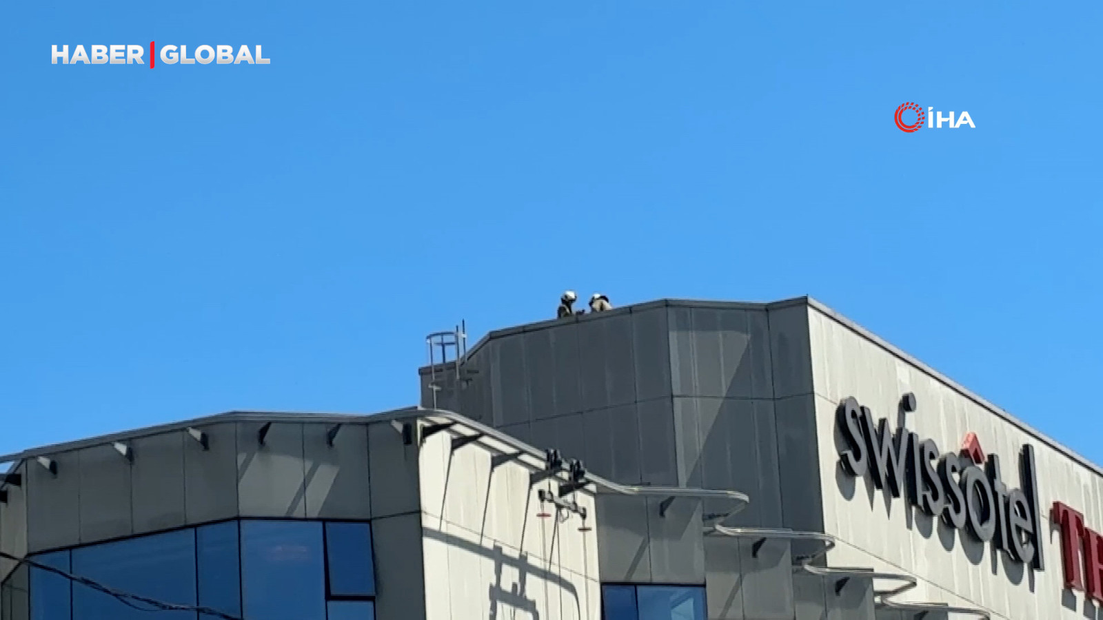 Swiss Otel'de yangın paniği: Vatandaşlar tahliye edildi