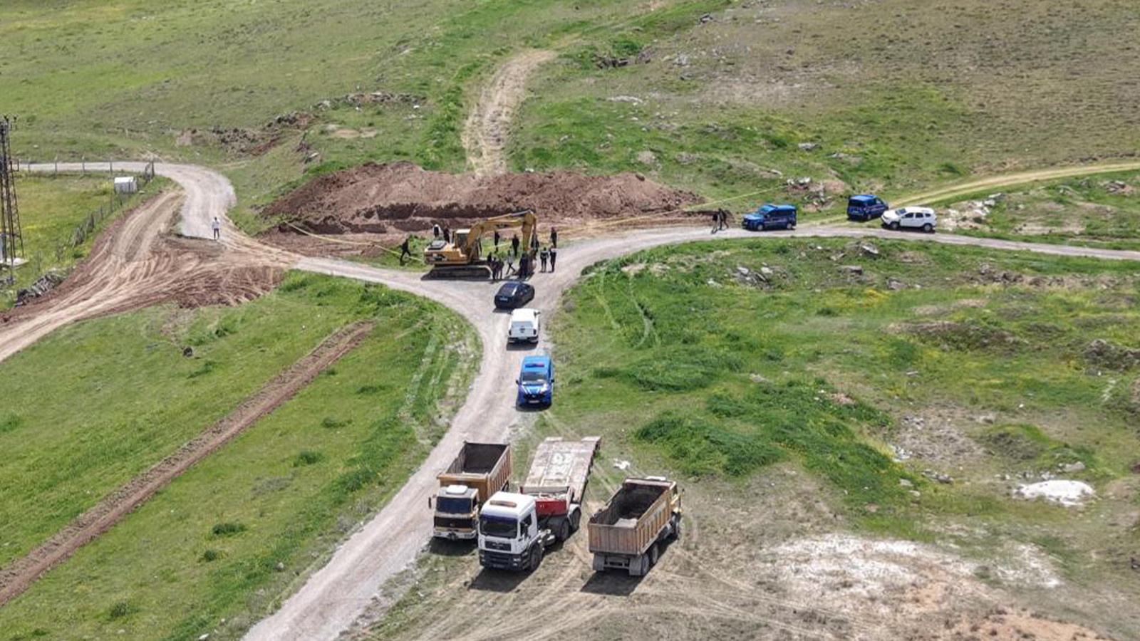 Ankara'da insan kemikleri ve kafatası bulundu