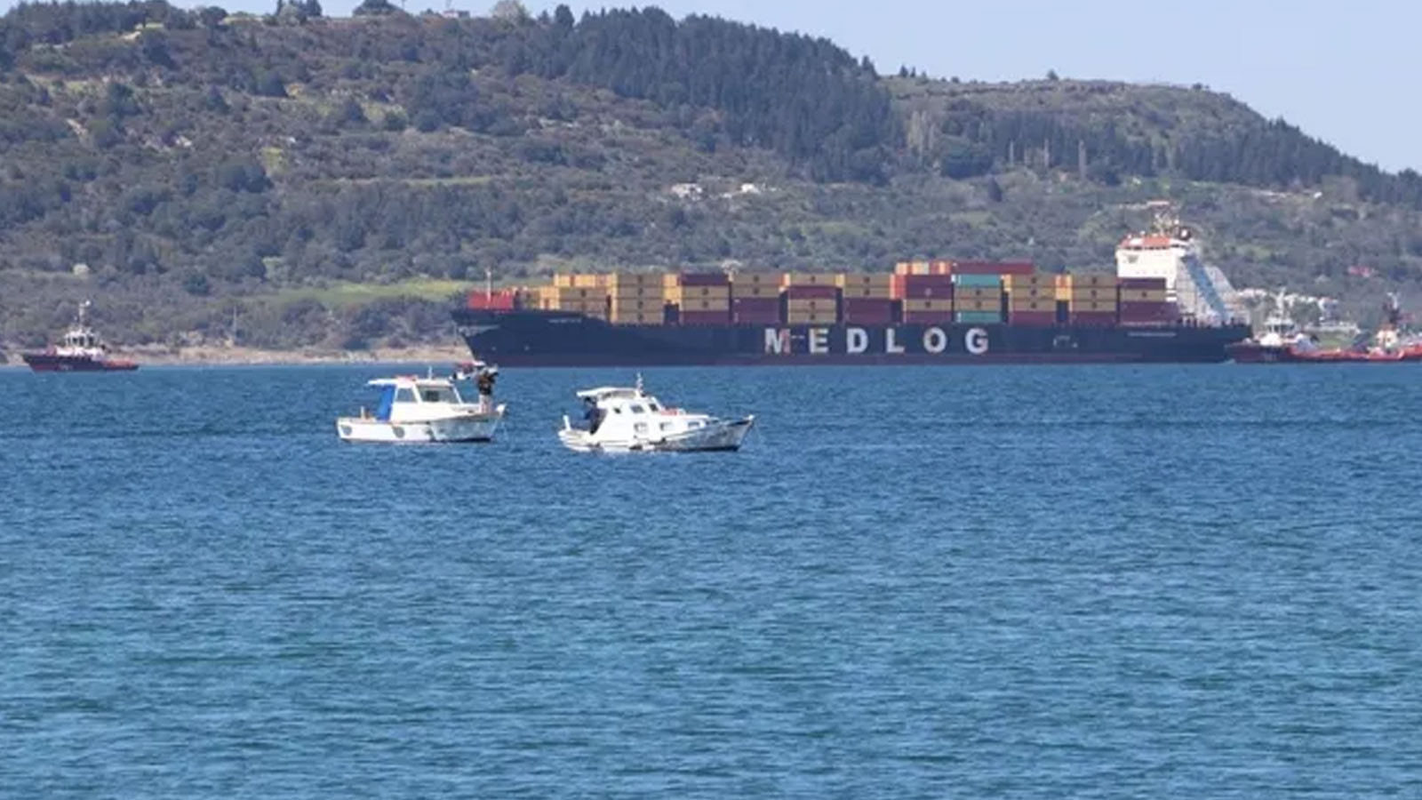 Çanakkale Boğazı'nda gemi arızası