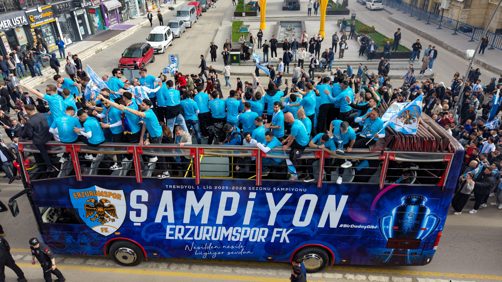 Erzurumspor şampiyonluk turu attı