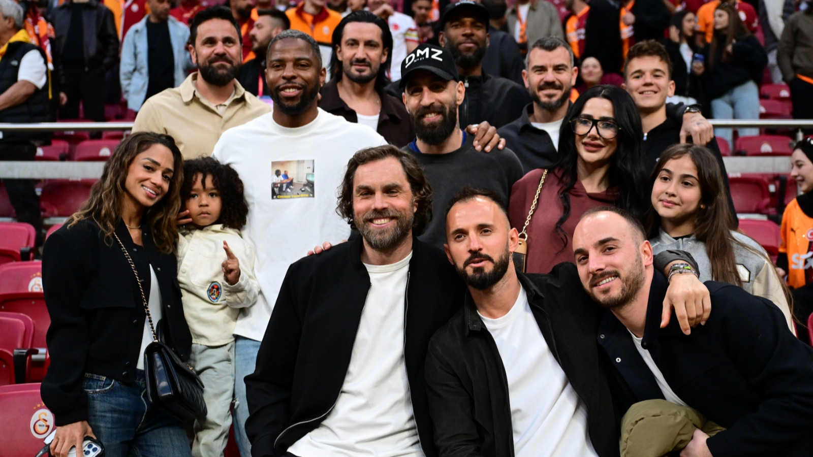 Galatasaray'ın 8 eski futbolcusu idmana geldi