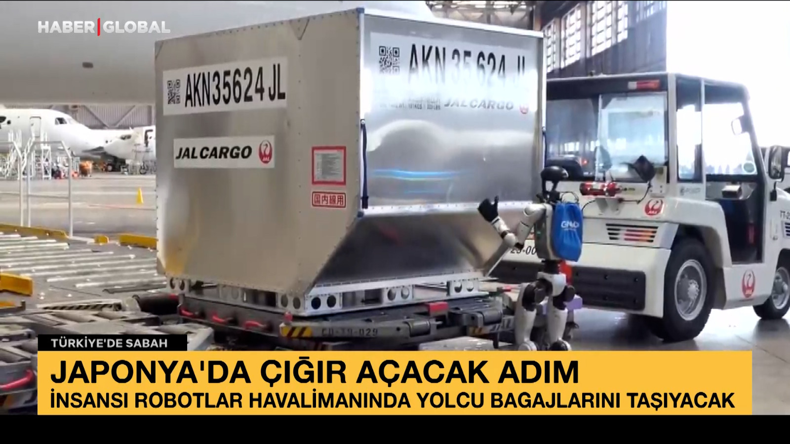 Japonya’da bavullar insansı robotlara emanet