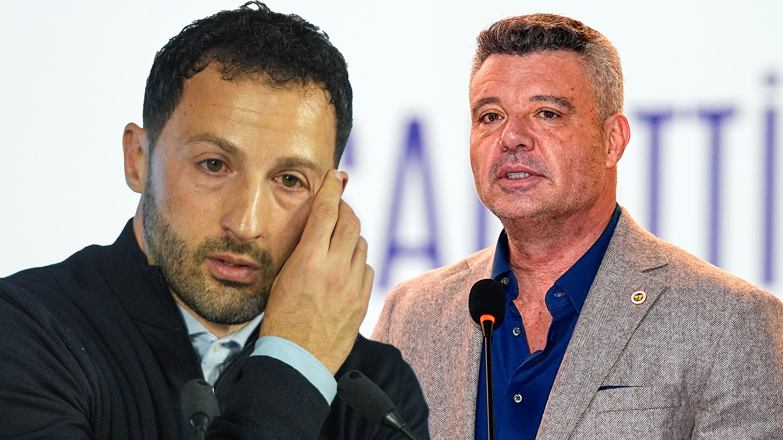 Sadettin Saran, Tedesco'yu neden gönderdiğini açıkladı: Futbolculara bizzat iletti