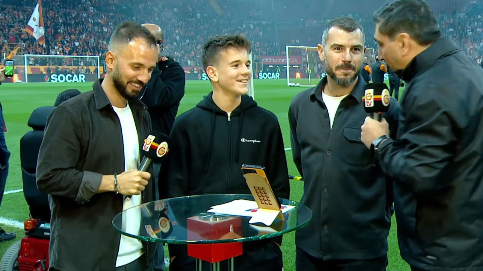 Unutulmaz futbolcular yıllar sonra Galatasaray'a döndü