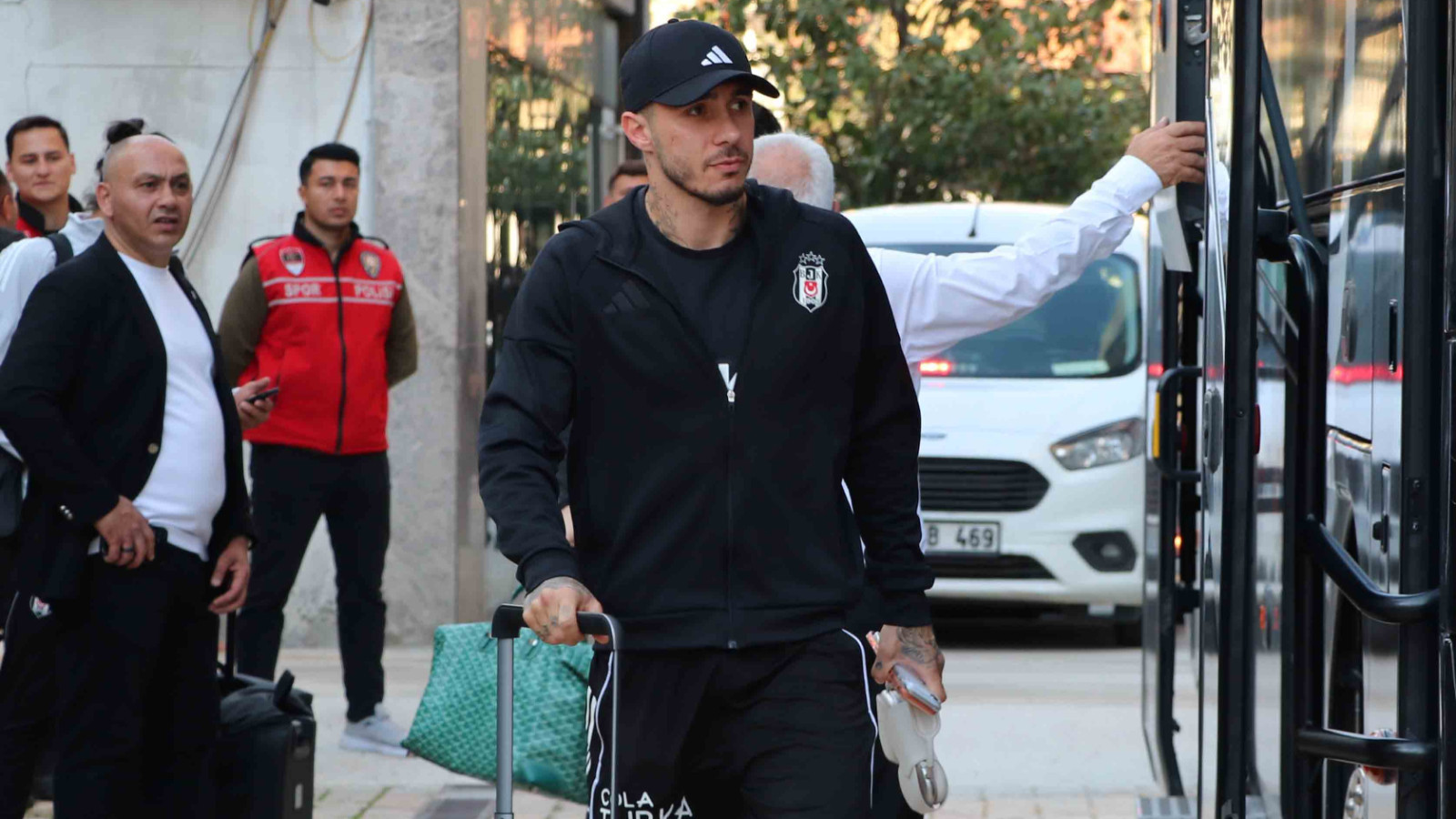 Beşiktaş kafilesi Gaziantep’e ulaştı