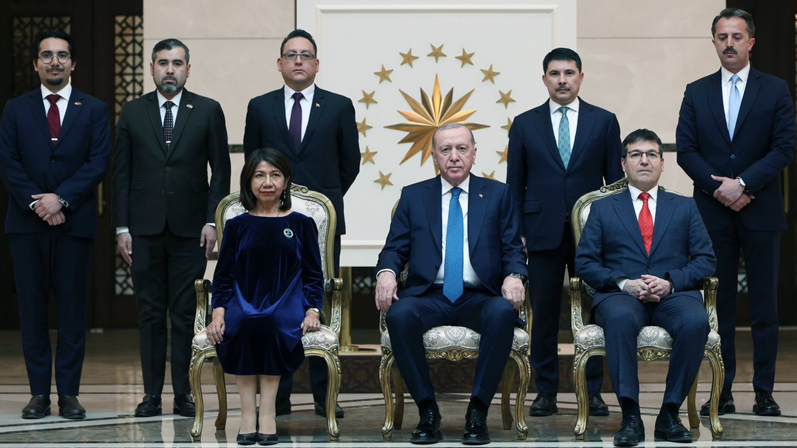 Cumhurbaşkanı Erdoğan, büyükelçilerin güven mektuplarını kabul etti