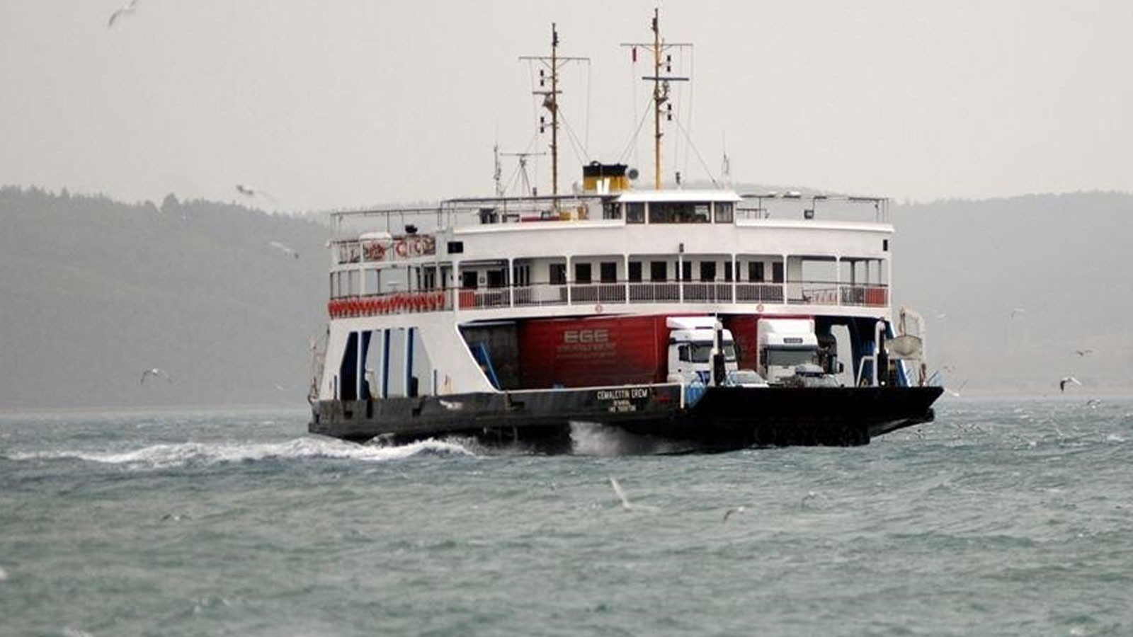 Güney Marmara-Adalar hattında bazı feribot seferleri iptal edildi