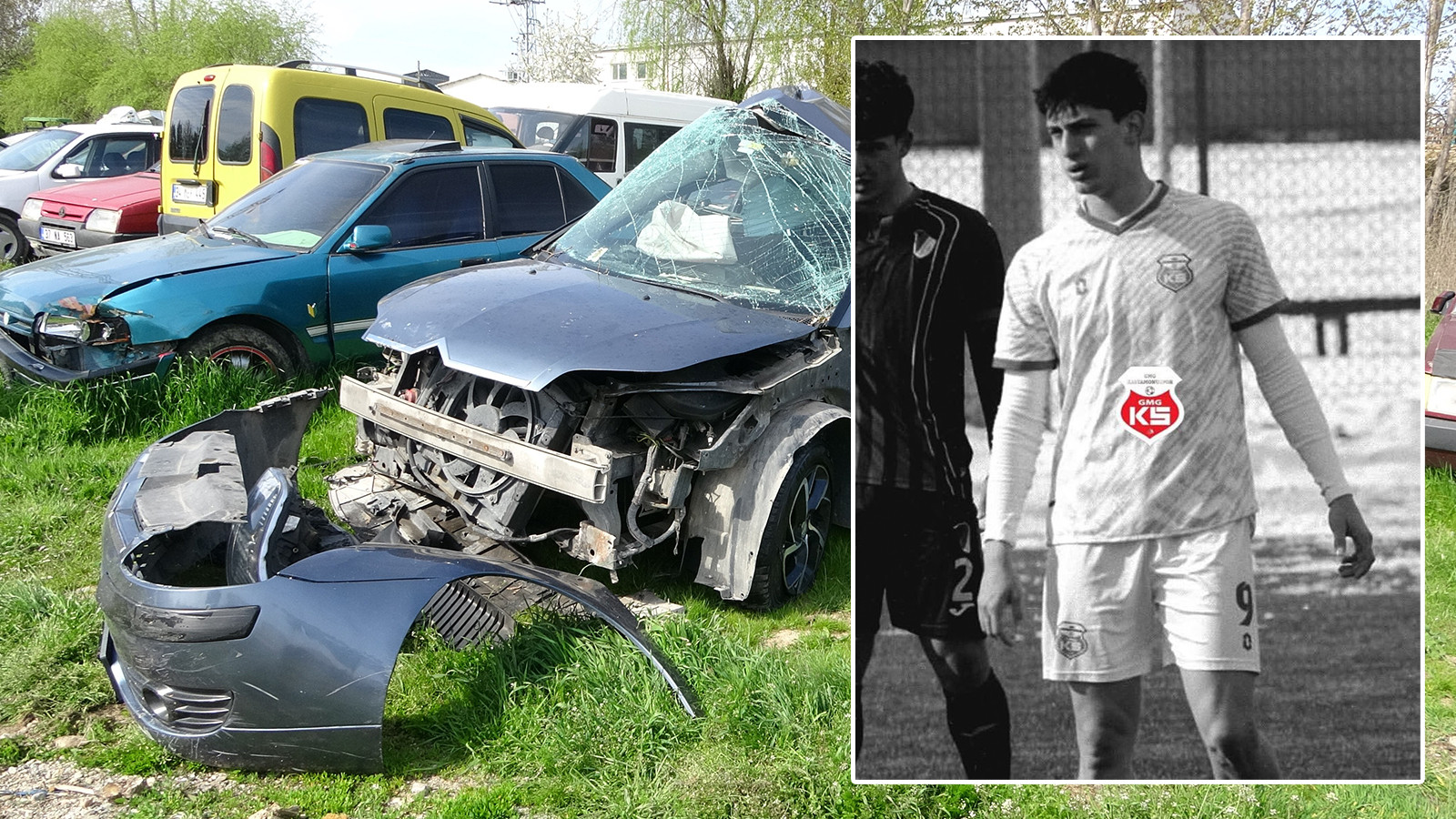 Kastamonu'da feci kaza! Genç futbolcunun acı ölümü