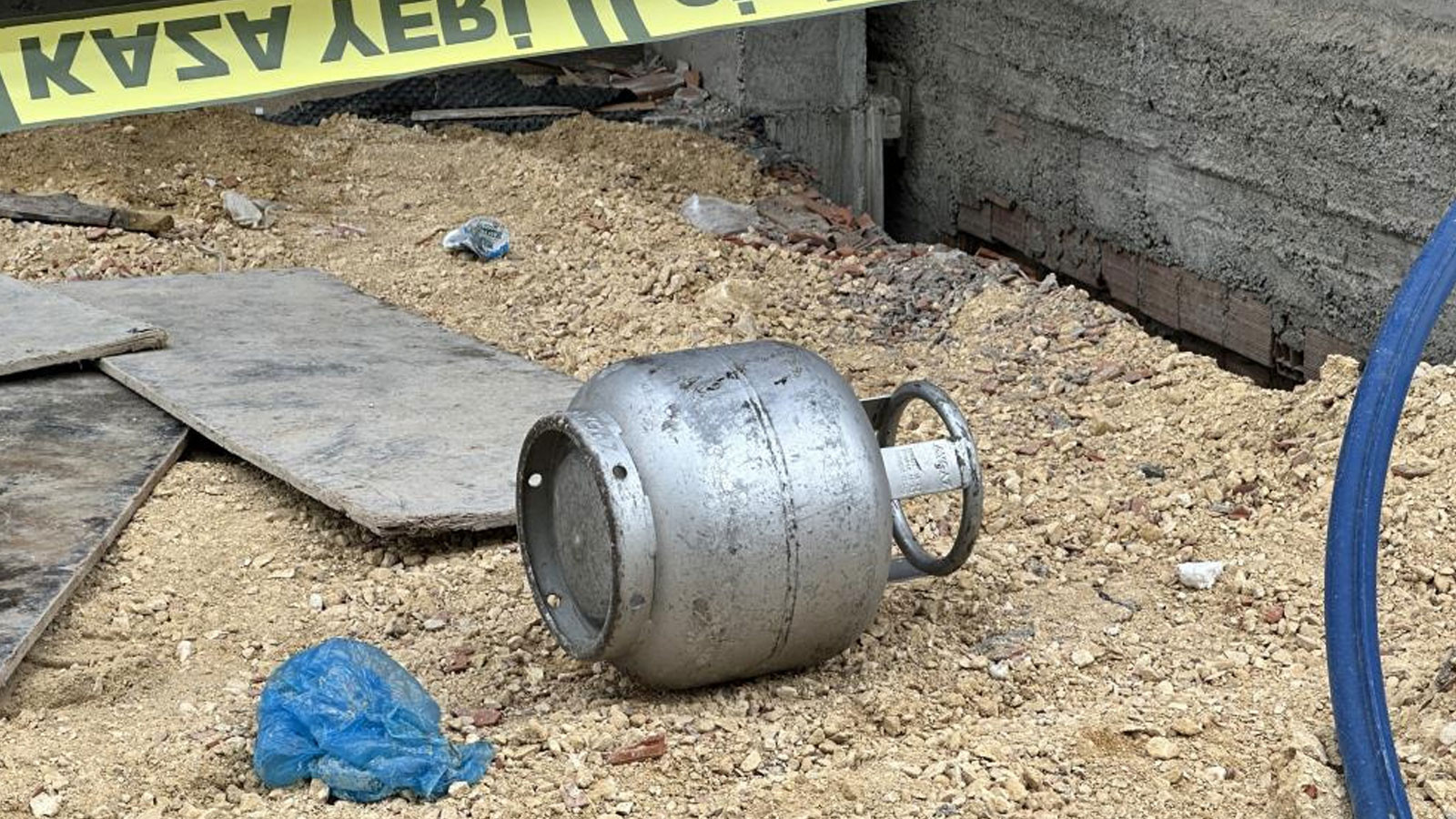 Kastamonu'da inşaattan üzerine mutfak tüpü düşen işçi hayatını kaybetti