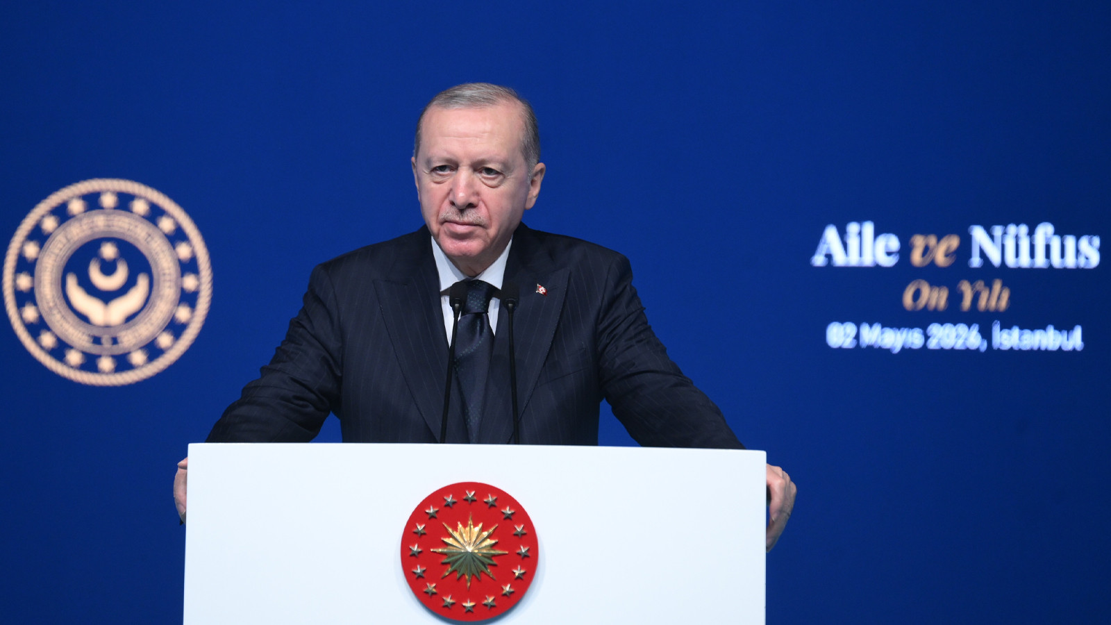 Cumhurbaşkanı Erdoğan: Doğurganlık hızımız düşüyor, rakamlar tedirgin edici