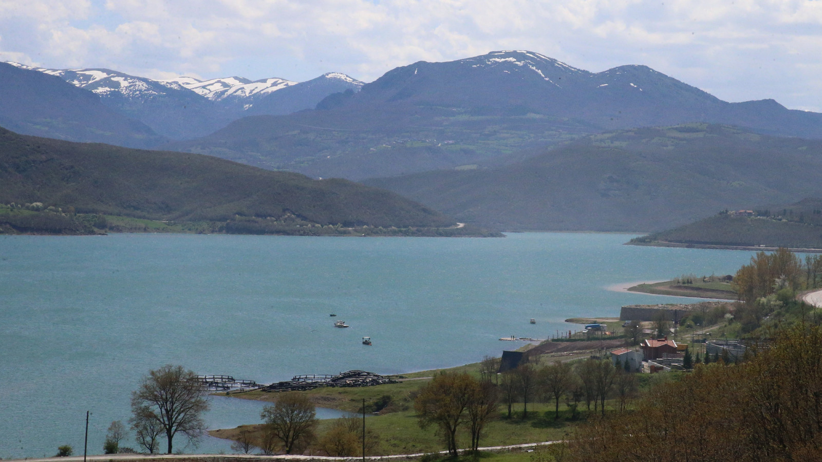 Almus Baraj Gölü'nde doluluk yüzde 82'ye ulaştı