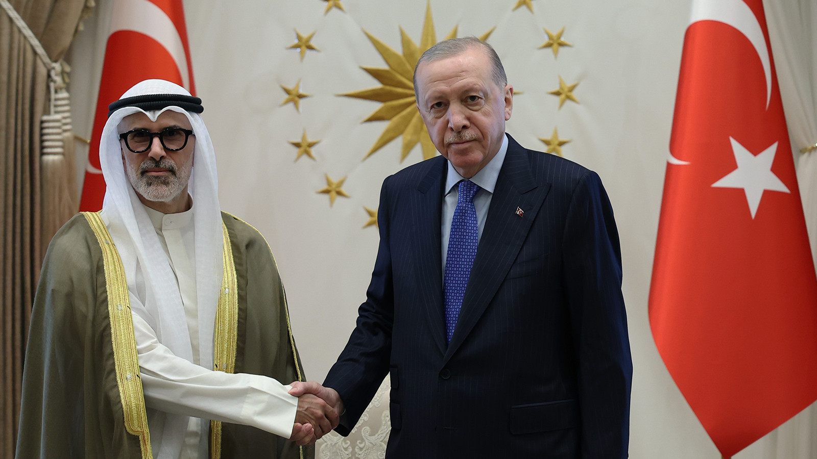 Cumhurbaşkanı Erdoğan, Kuveyt Dışişleri Bakanı'nı kabul etti