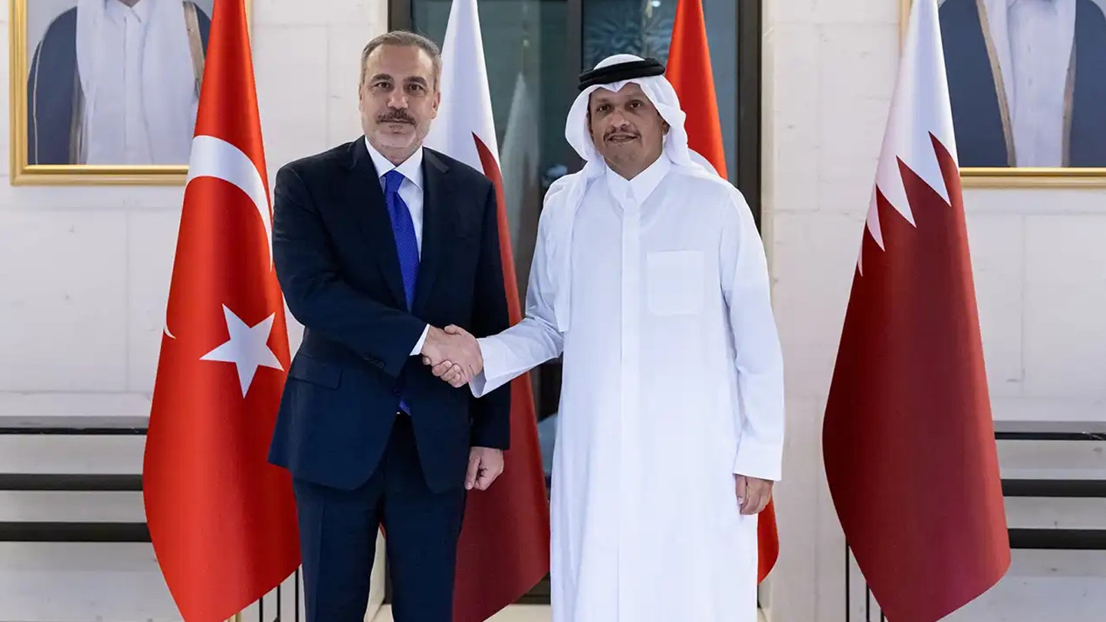 Dışişleri Bakanı Hakan Fidan, Katarlı mevkidaşı Al Sani ile görüştü