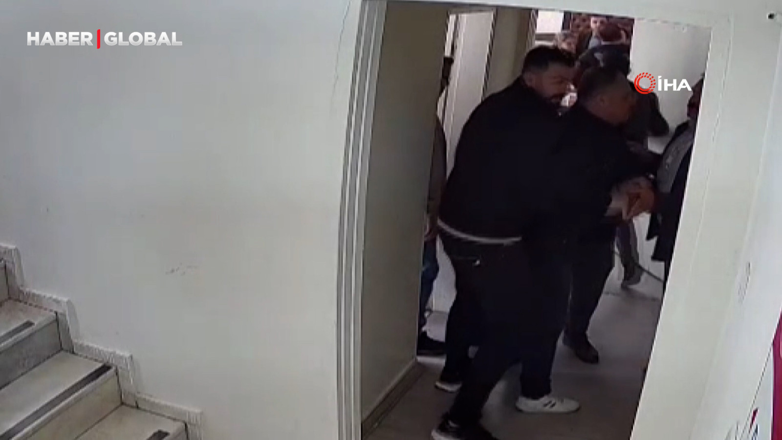 Mardin'de başhekime darp iddiasının güvenlik kamerası kaydı ortaya çıktı