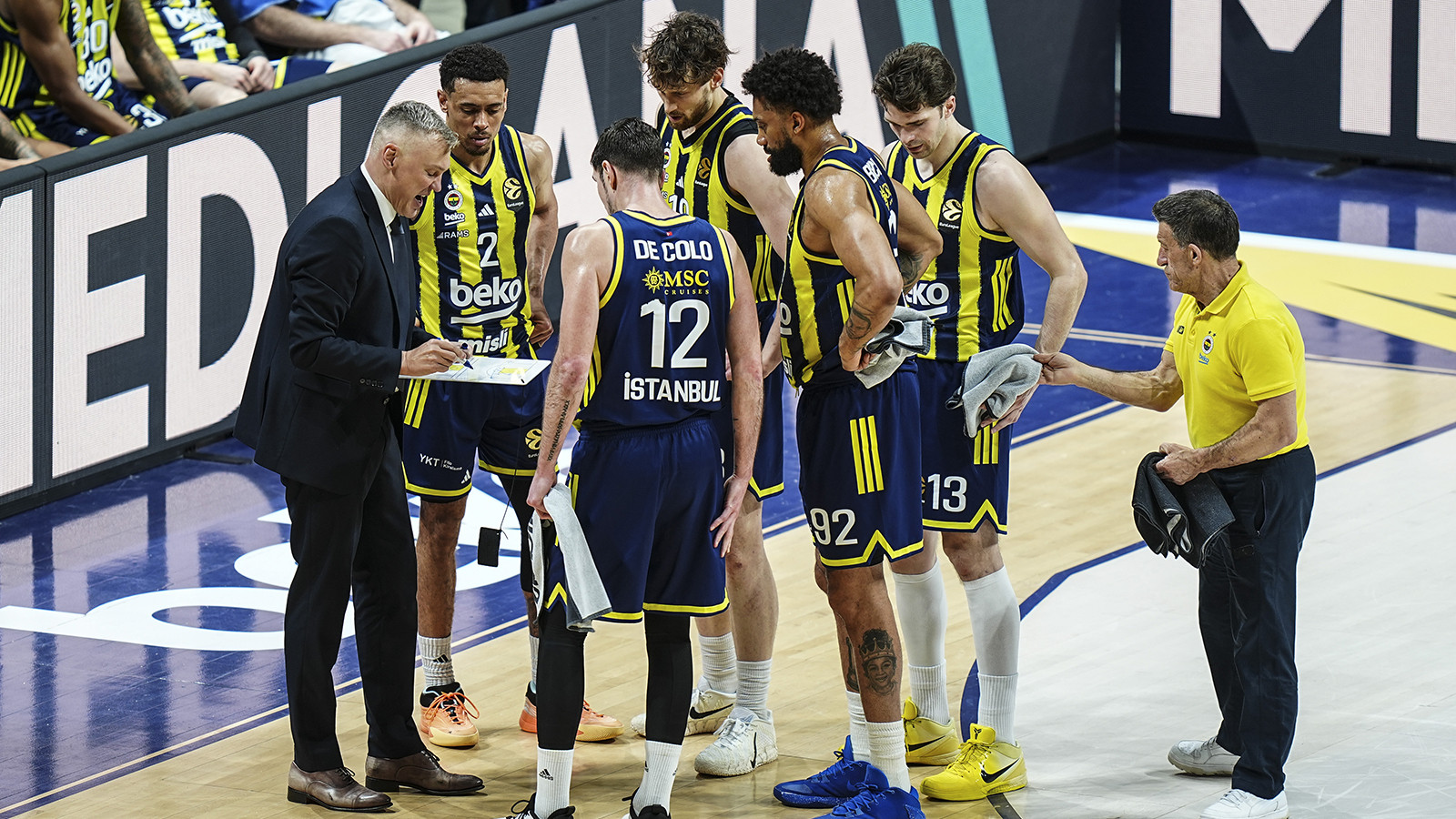 Fenerbahçe Beko, Final Four için parkeye çıkacak