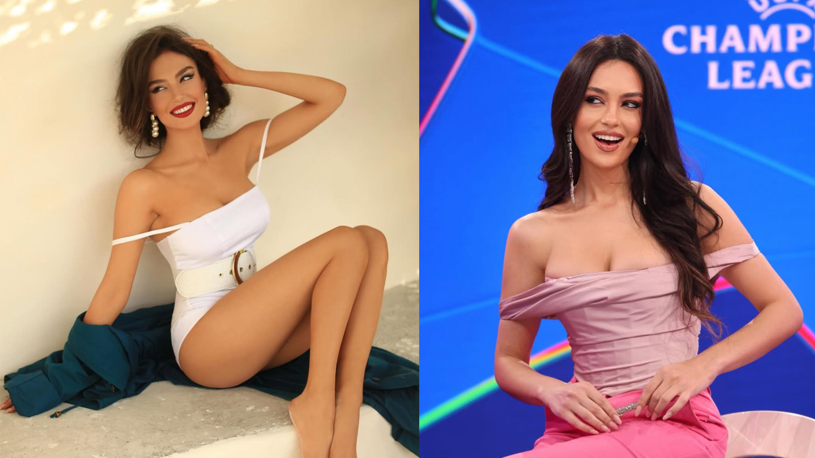 Ünlü spiker Eva Murati, kıyafetleri nedeniyle şikayet edildi