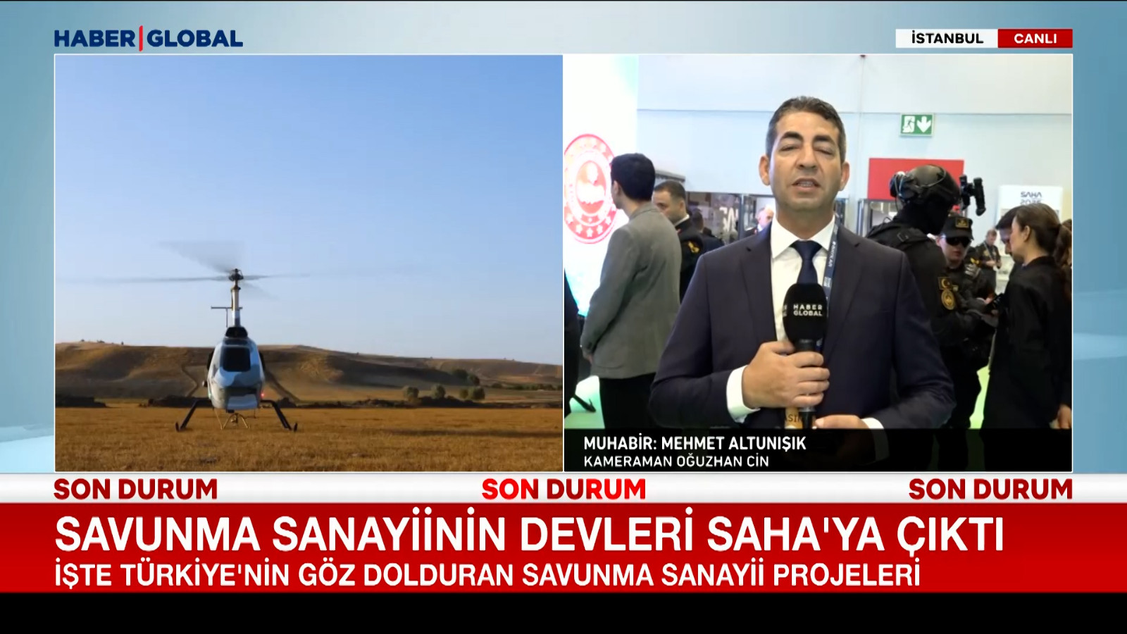 Savunma sanayinin devleri SAHA'ya çıktı