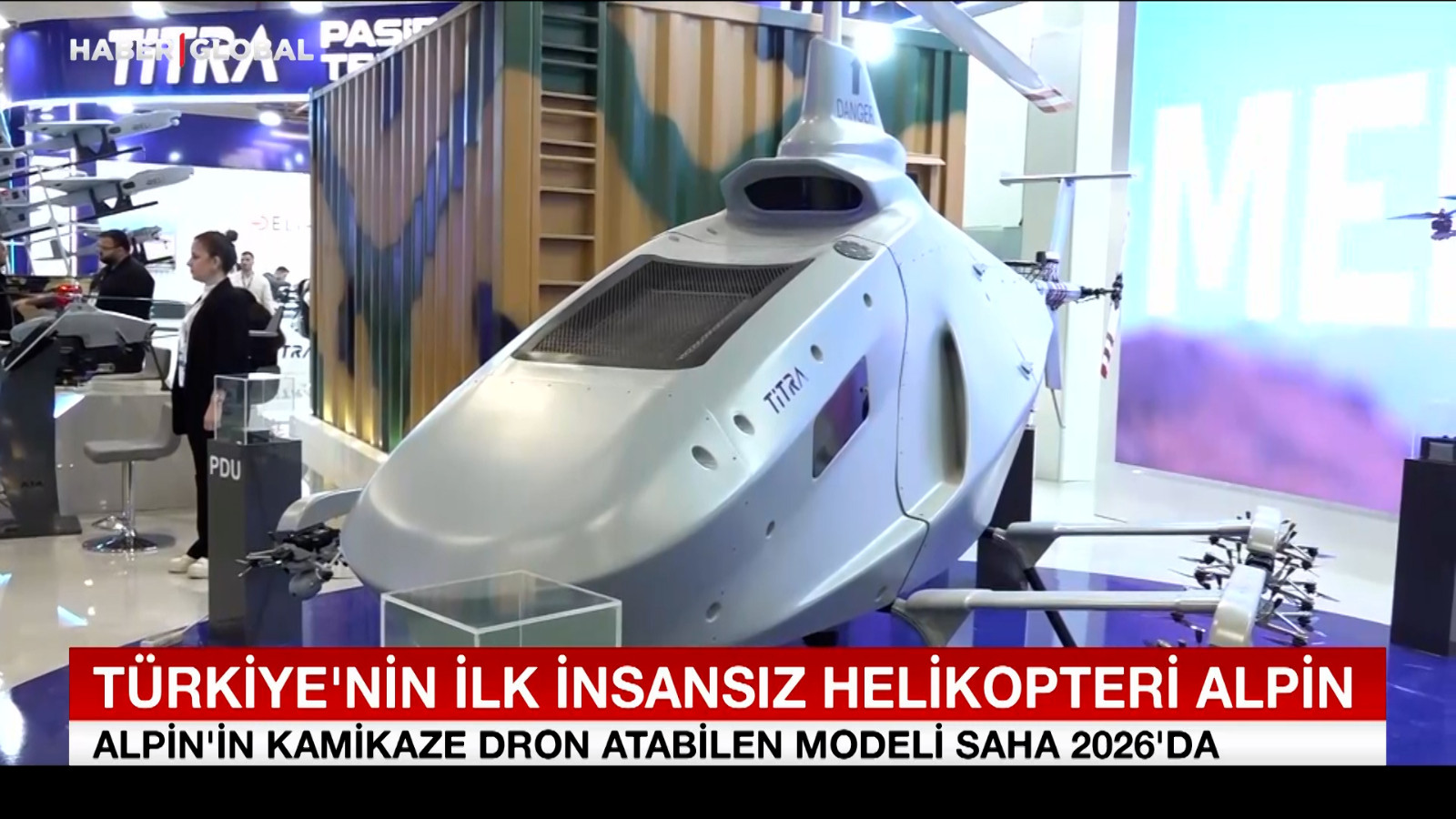 Türkiye'nin ilk insansız helikopteri ALPİN