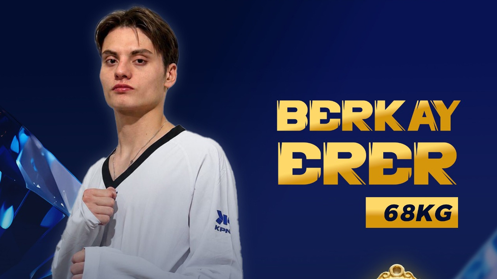 Berkay Erer, 68 kiloda altın madalya kazandı