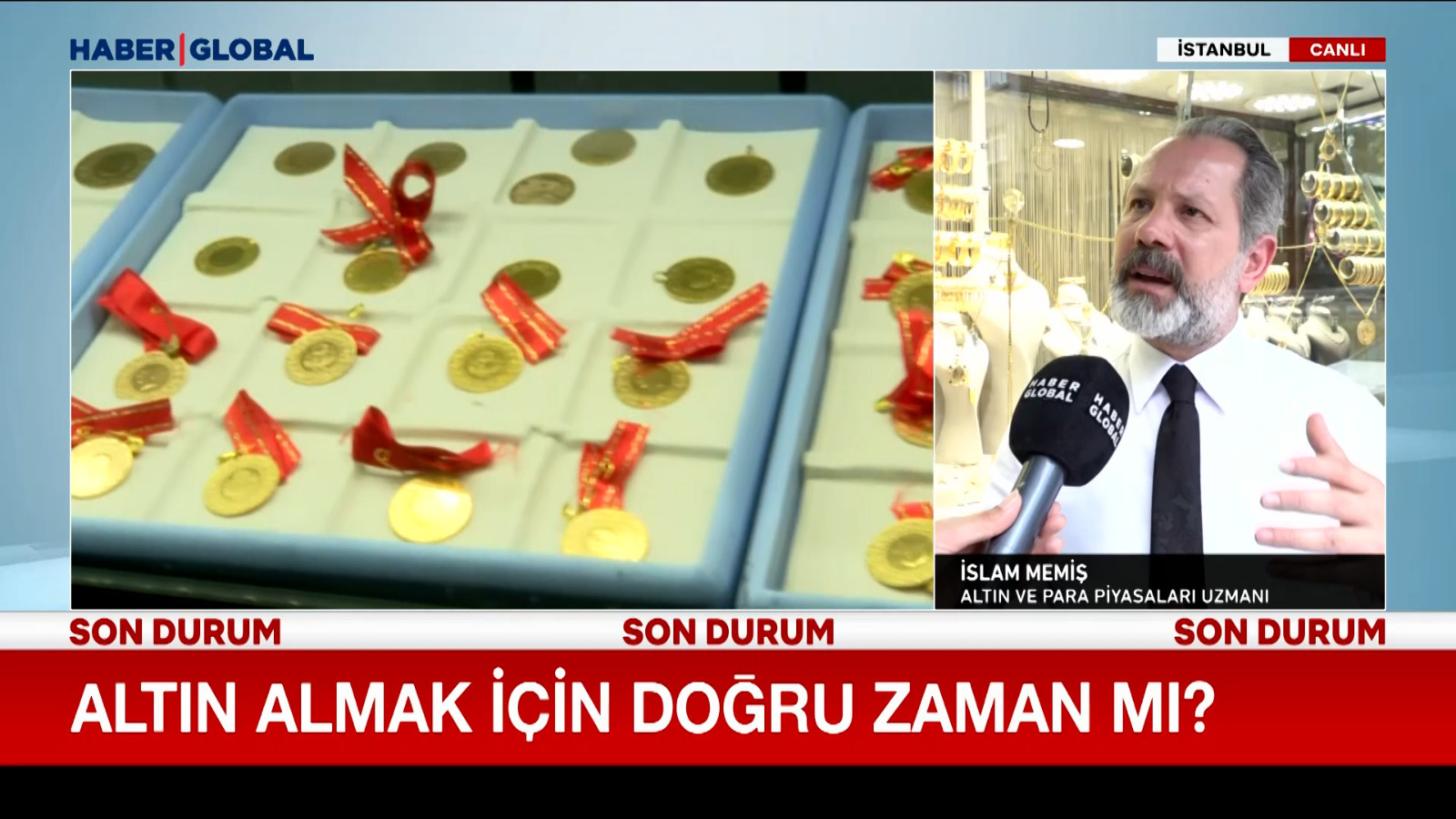 Altın almak için doğru zaman mı? İslam Memiş yanıtladı