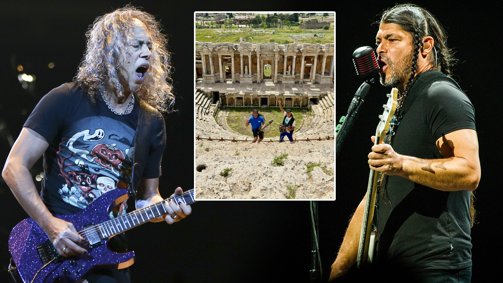 Metallica grubu üyelerinden Denizli'ye 'gizli' ziyaret