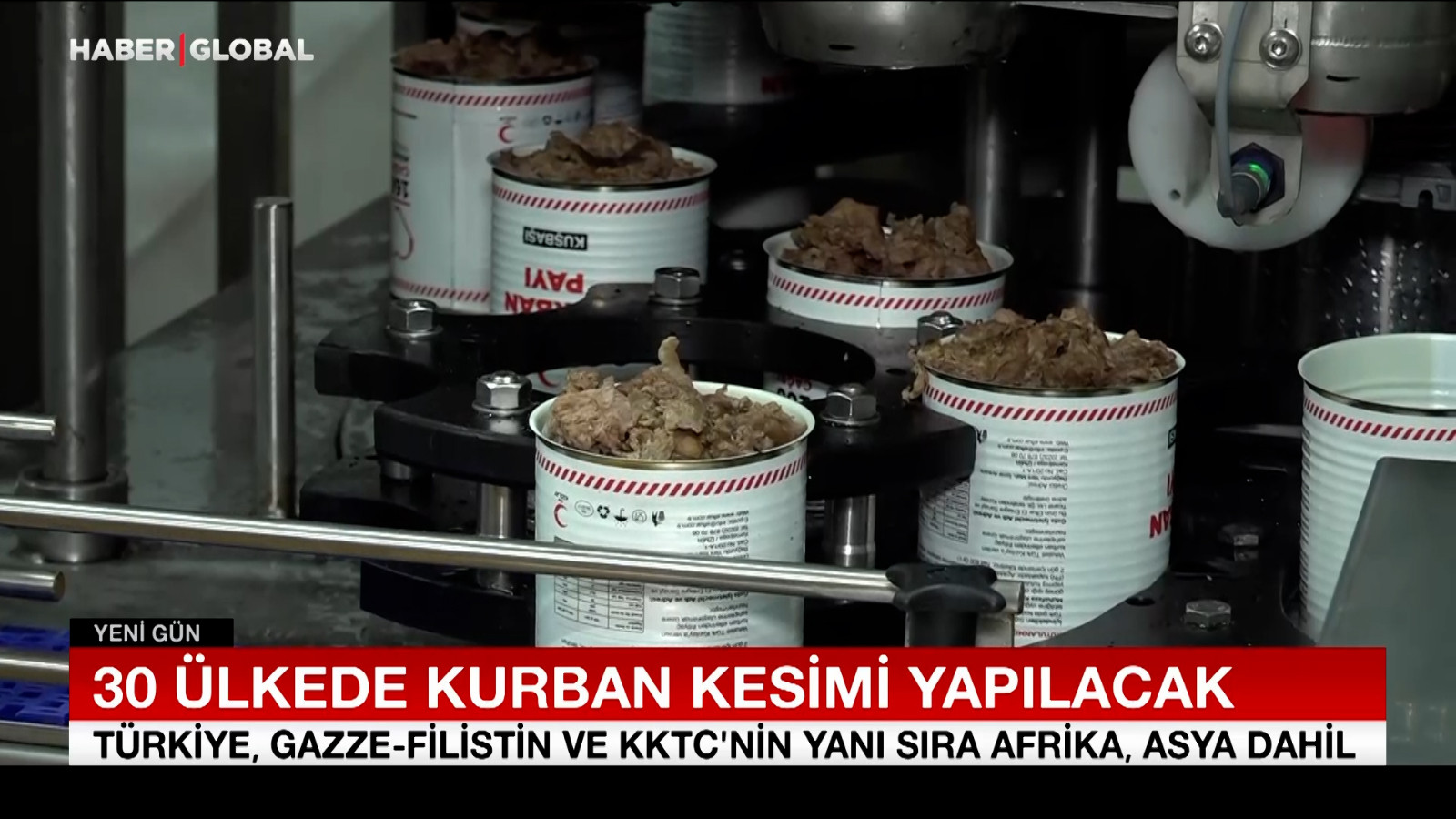 30 ülkede kurban kesimi yapılacak