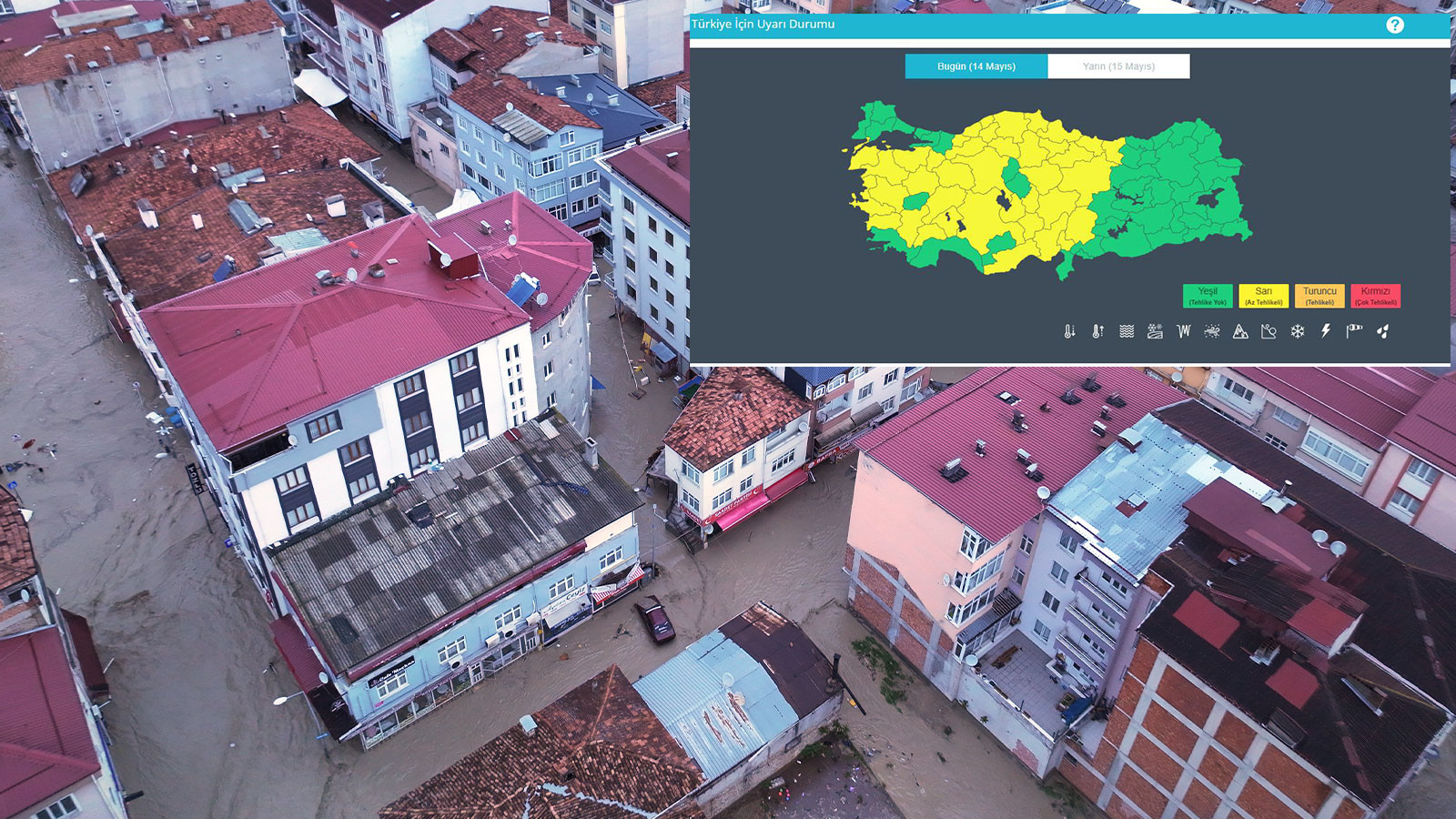 Meteoroloji'den Ankara dahil 39 il için sarı kodlu uyarı!
