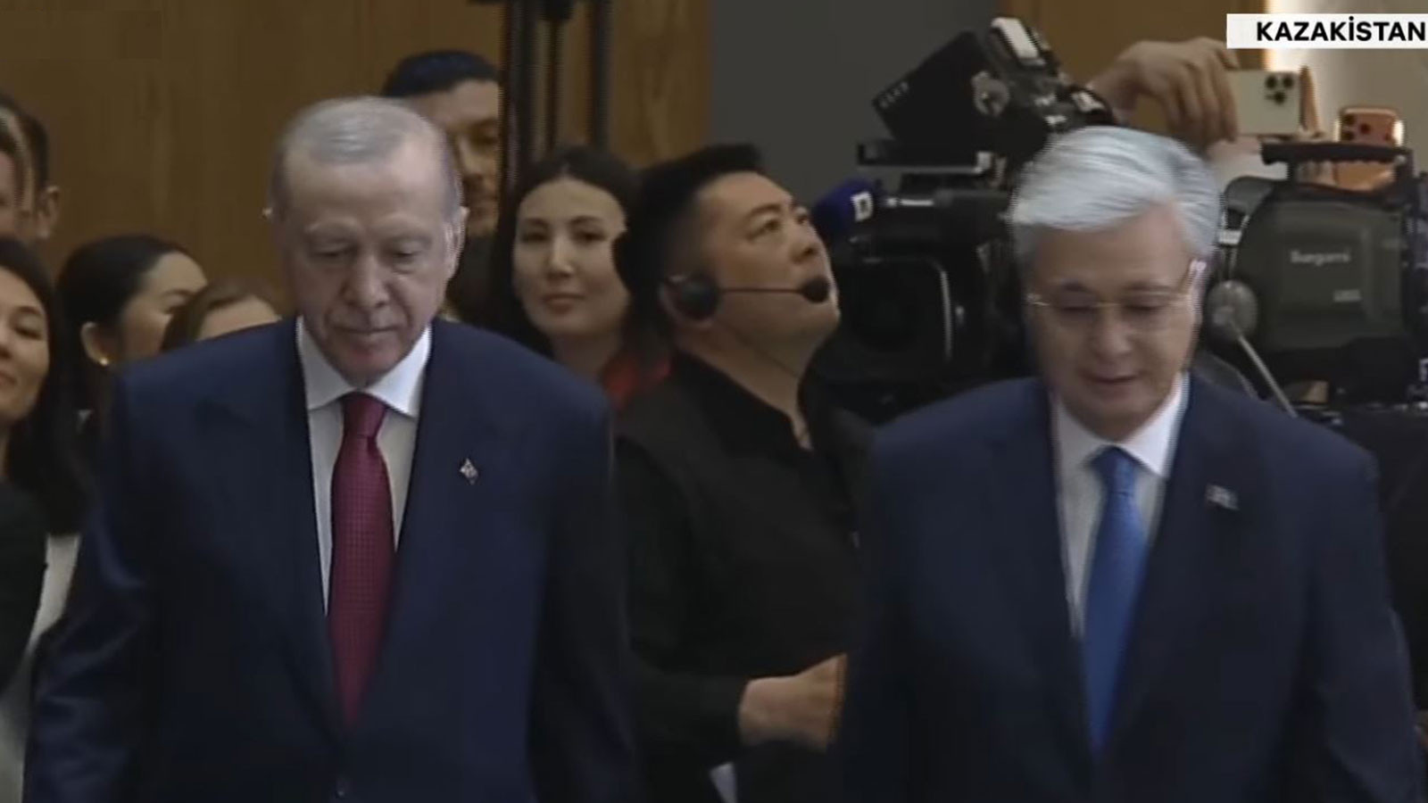 Cumhurbaşkanı Erdoğan Kazakistan'da