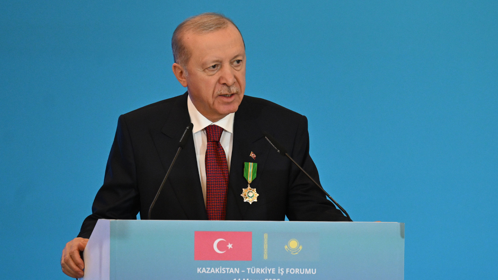 Cumhurbaşkanı Erdoğan: Kazak petrolünü ülkemiz üzerinden dünyaya ulaştıracağız
