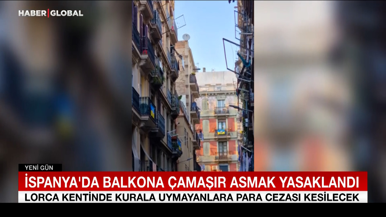 Balkona çamaşır asmak yasaklandı