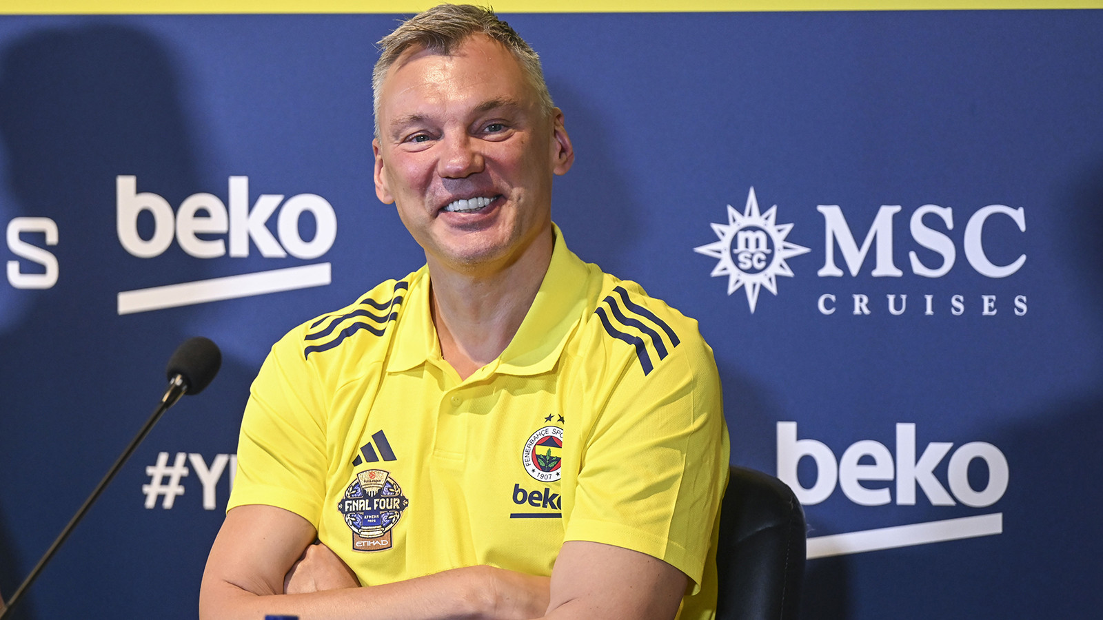 Sarunas Jasikevicius: "Doğru mantaliteyle fiziksel olarak hazır olarak herkesi yenebiliriz"