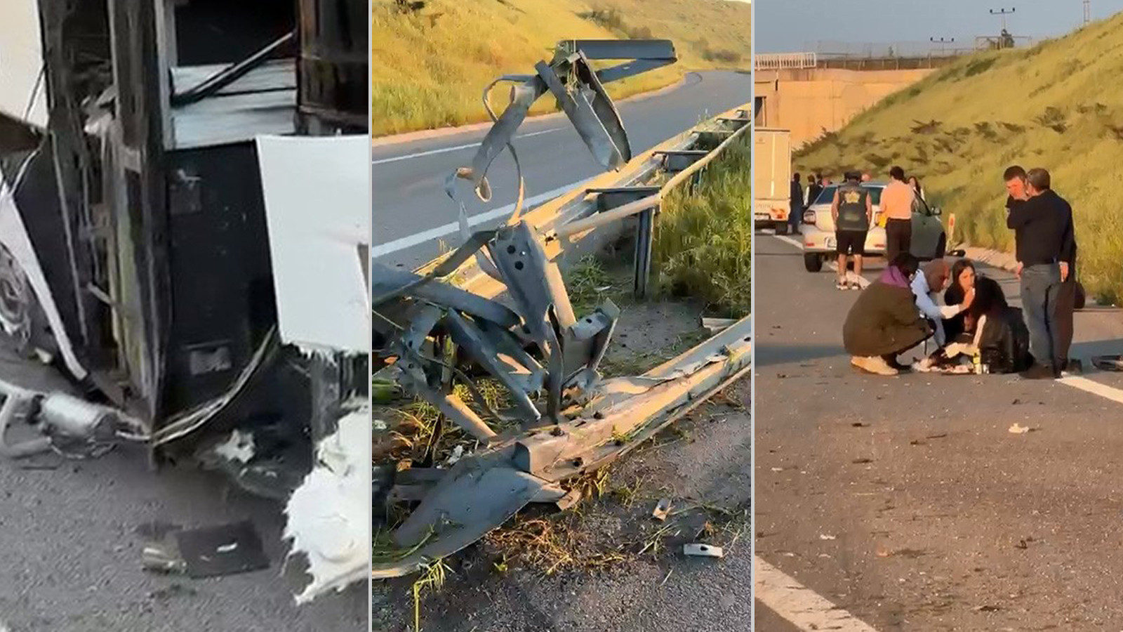 Yolcu otobüsünde can pazarı: Muavin kopan kapıdan aşağı uçtu