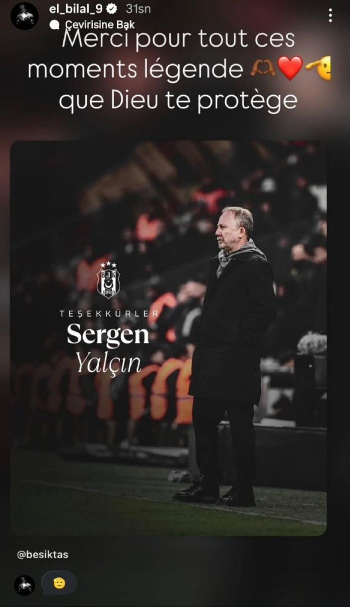 Sergen Yalçın'ın ayrılığı sonrası iki futbolcudan imalı paylaşım - Resim: 4