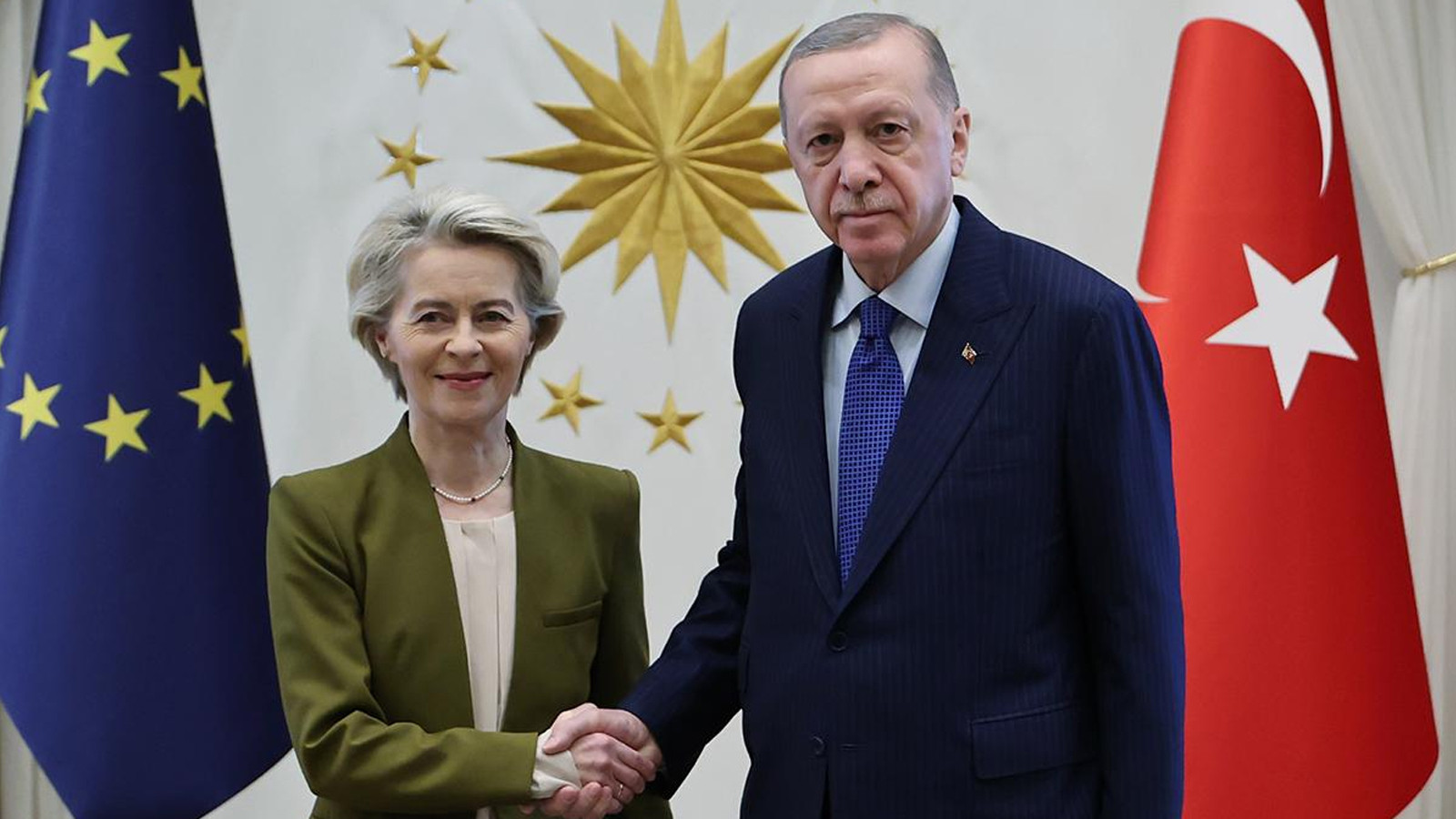 Cumhurbaşkanı Erdoğan, Ursula von der Leyen ile görüştü: Türkiye önemli bir ortaktır