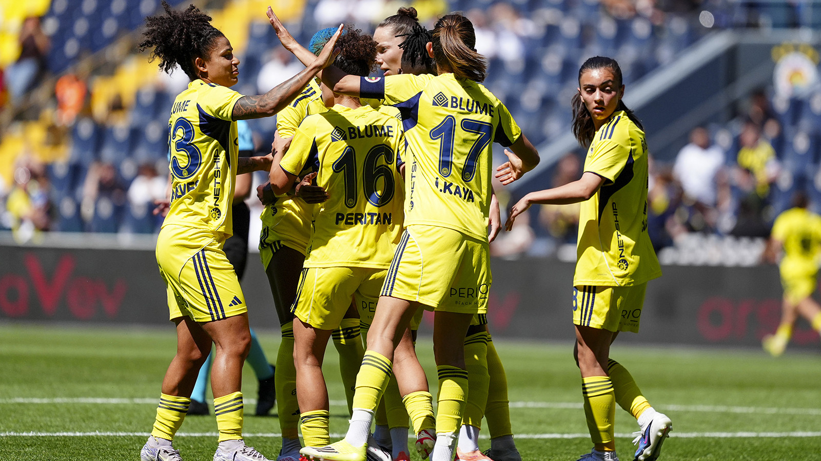 Şampiyon Fenerbahçe, Ünye'yi 8 golle mağlup etti