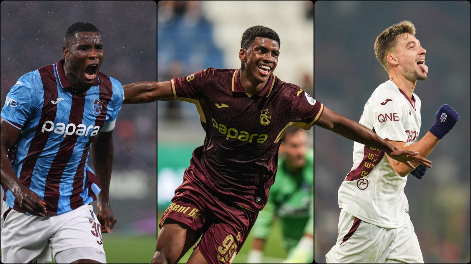 Trabzonspor'un gol yükünü Onuachu, Augusto ve Muçi üçlüsü sırtladı