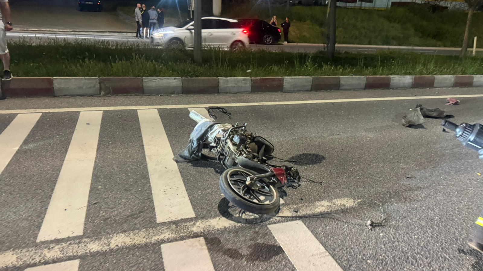 Bilecik'te otomobille motosiklet çarpıştı: 1 yaralı