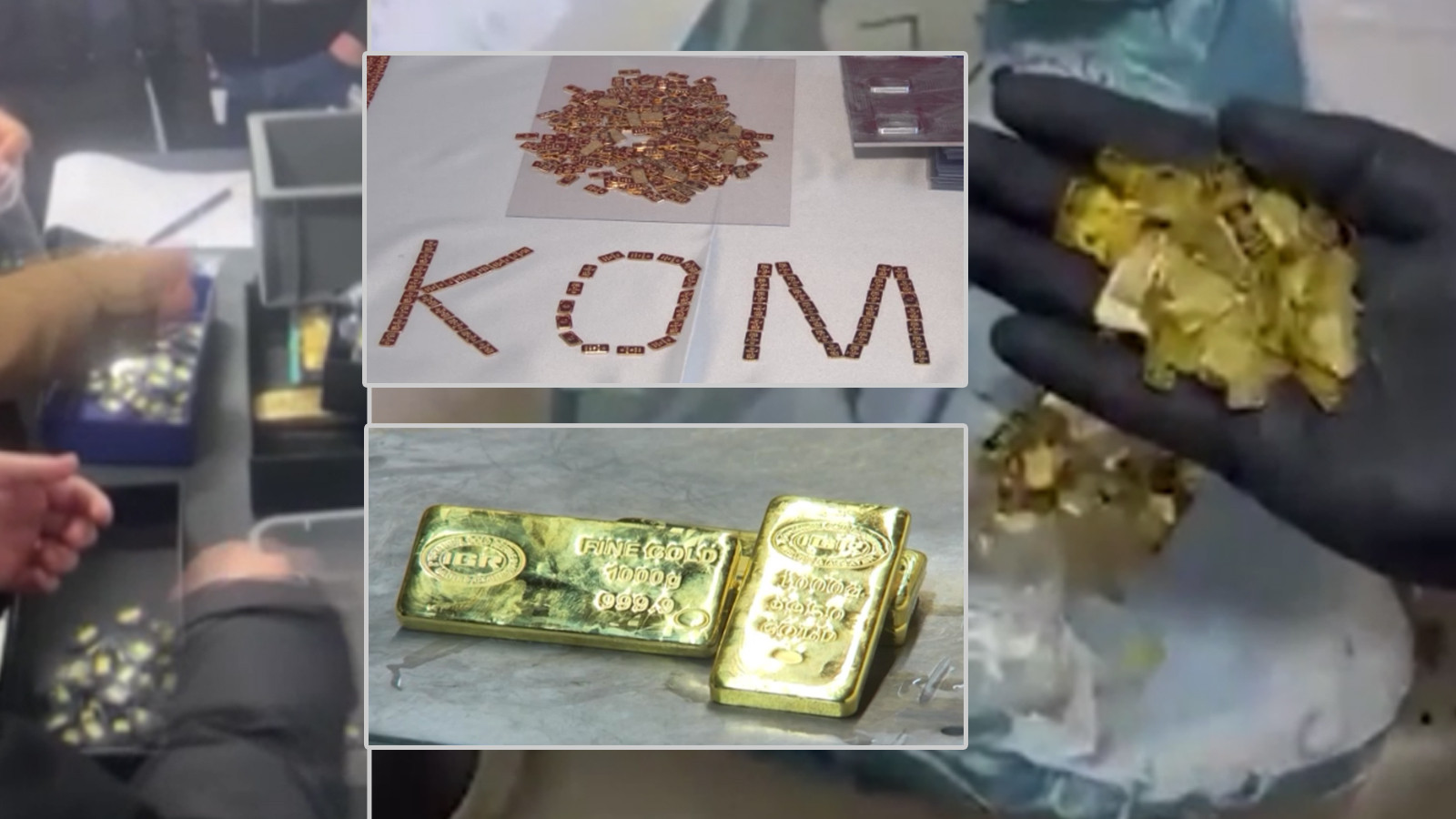 İstanbul'da bir evde 350 kilo altın bulundu