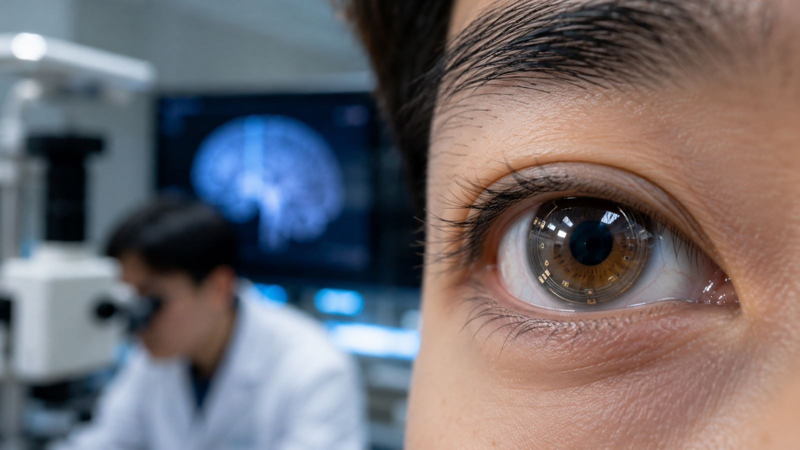 Depresyon tedavisi için kontakt lens geliştirildi: Göz üzerinden beyne elektrik gönderiyor!