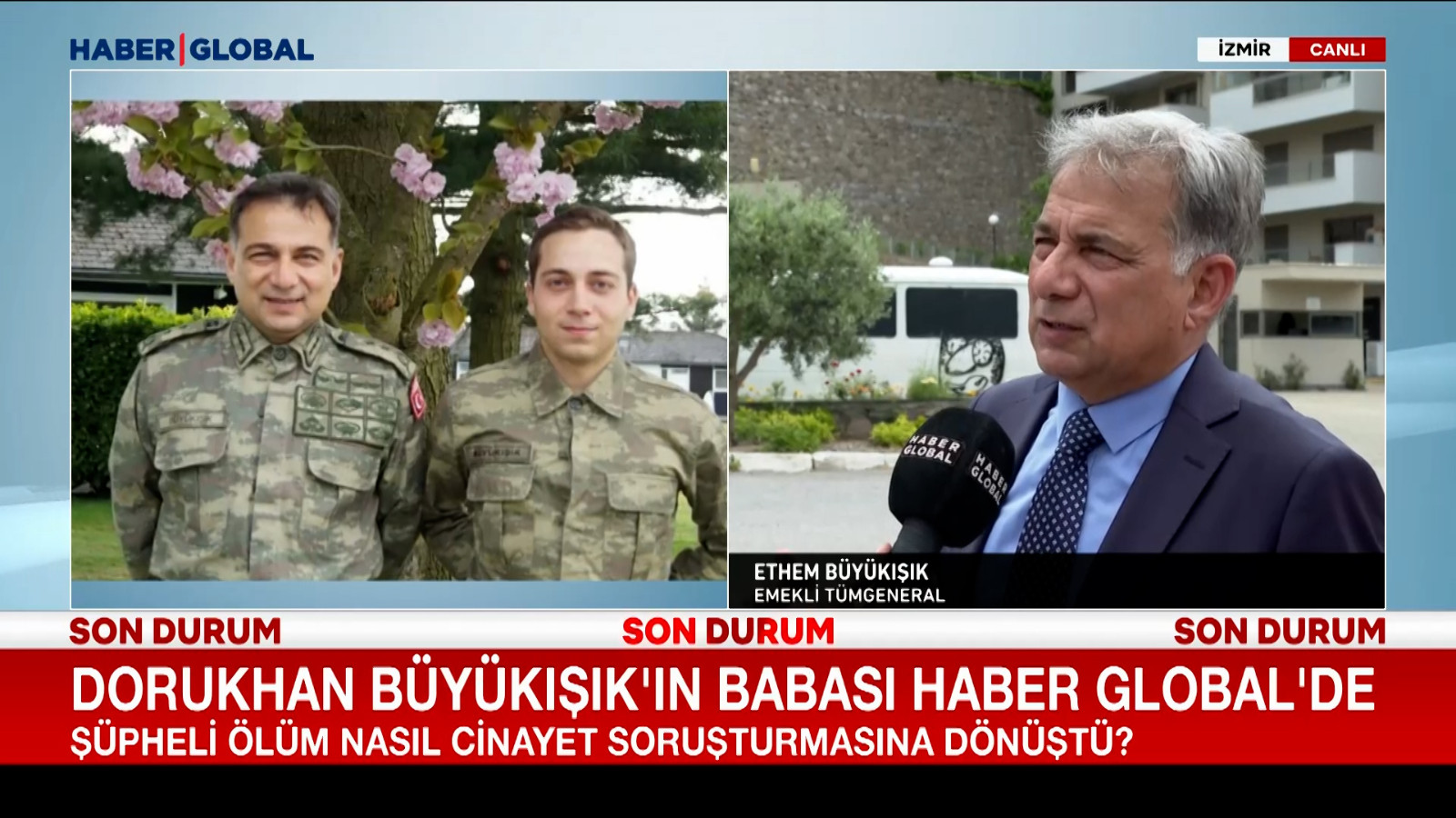 Dorukhan Büyükışık’ın babası Haber Global’de