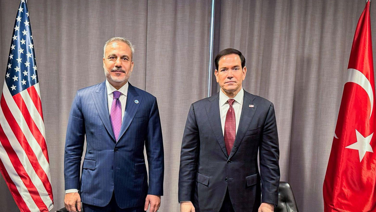 Bakan Fidan, ABD'li mevkidaşı Rubio ile görüştü