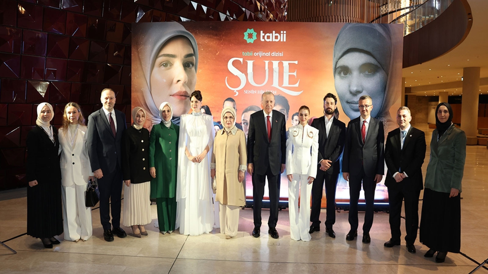 Cumhurbaşkanı Erdoğan, ‘Şule Senin Hikayen’ dizisinin galasına katıldı