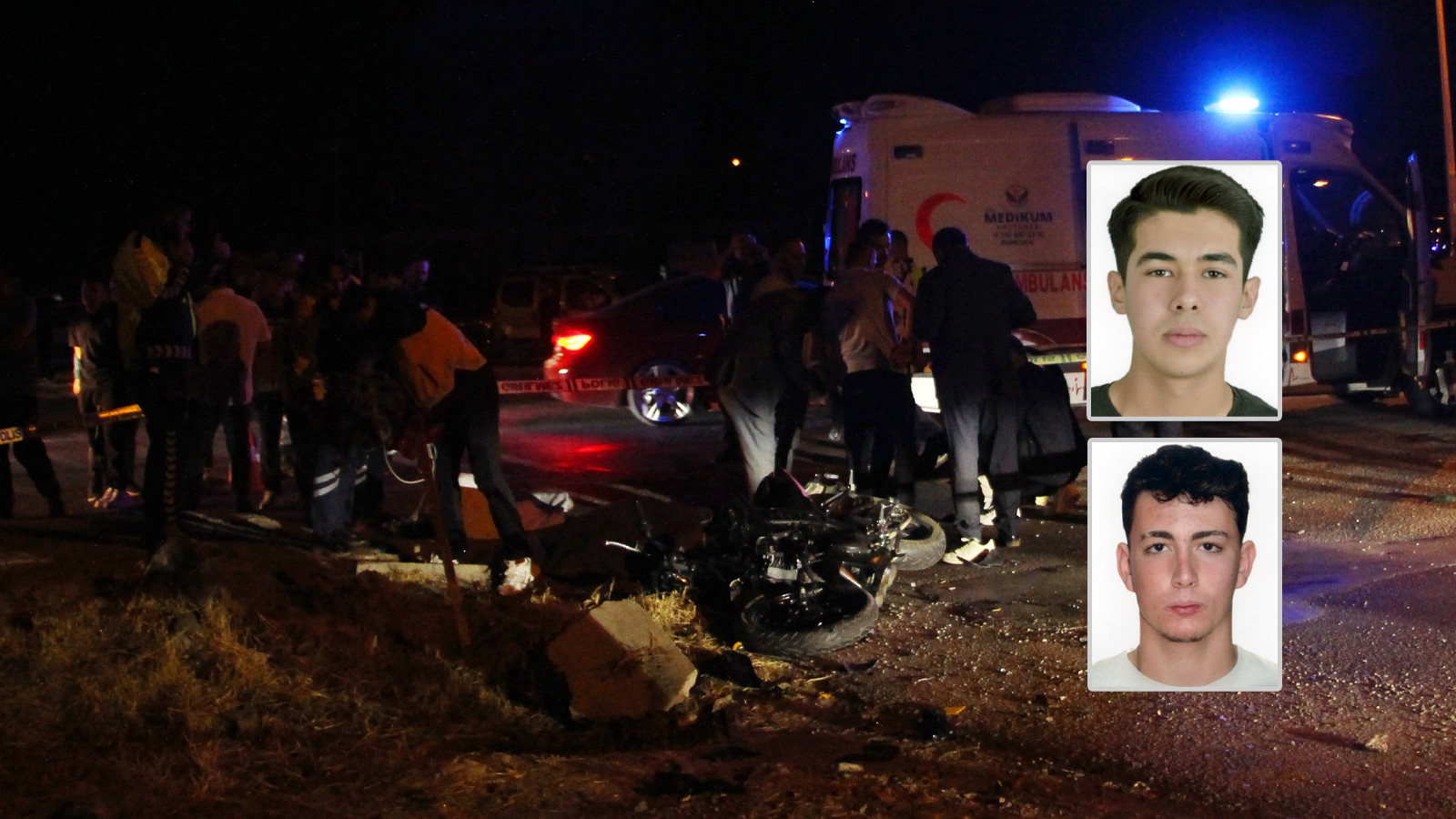Çöp kamyonuyla çarpışan motosikletteki 2 kişi öldü