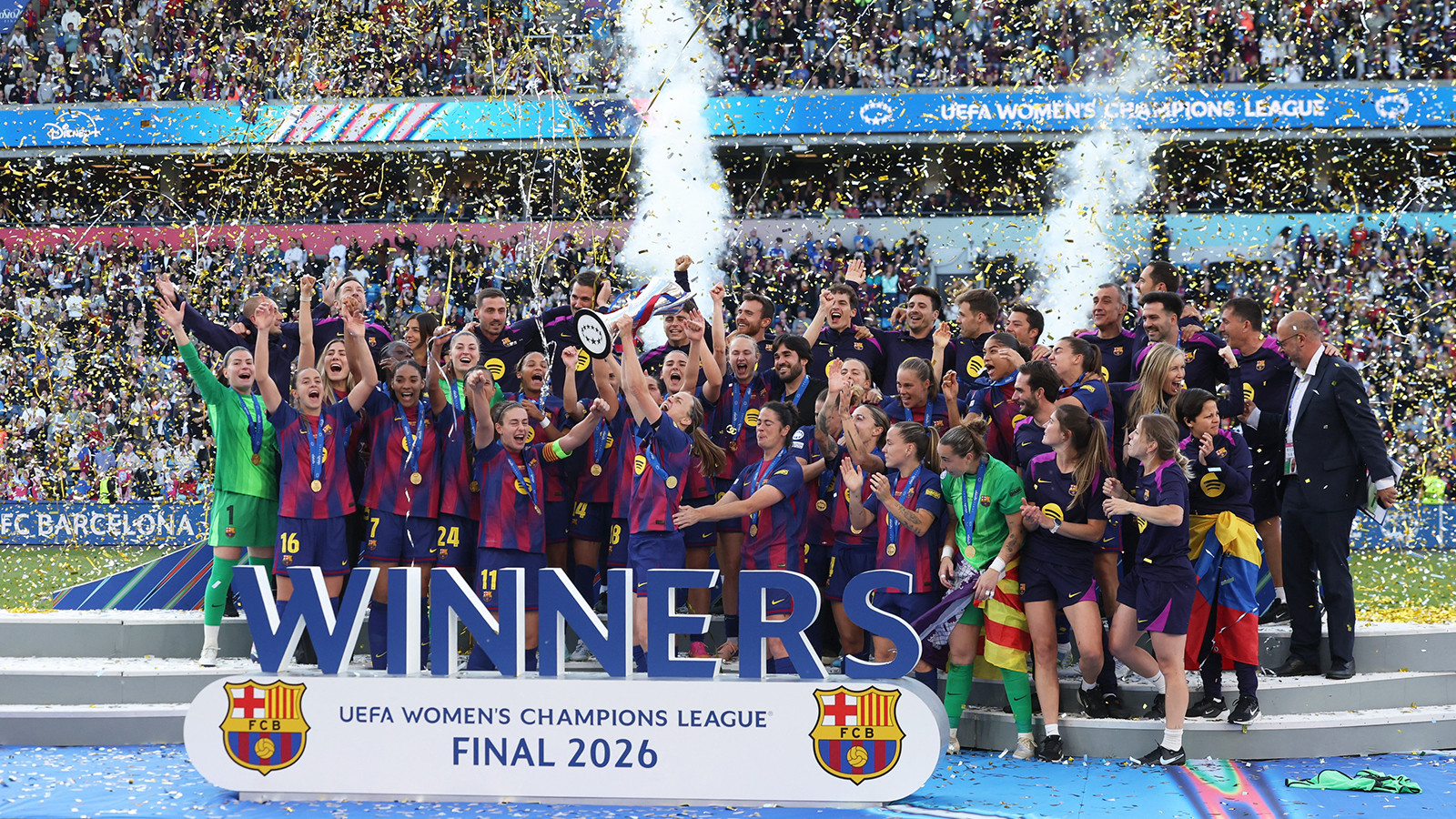 UEFA Kadınlar Şampiyonlar Ligi'nde şampiyon Barcelona oldu